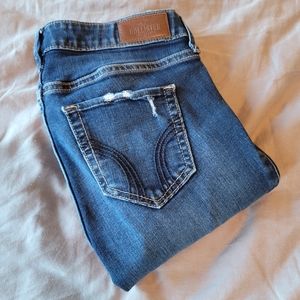 Hollister Women's Distressed Skinny Jeans 0S